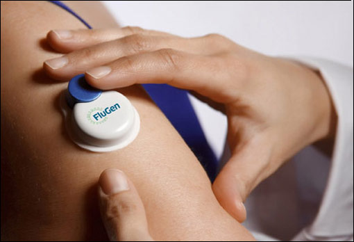 Flugen, a new vaccine delivery system