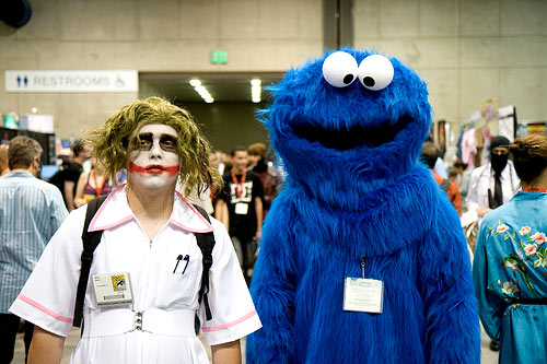 Cosplayers at San Diego Comic Con 2009