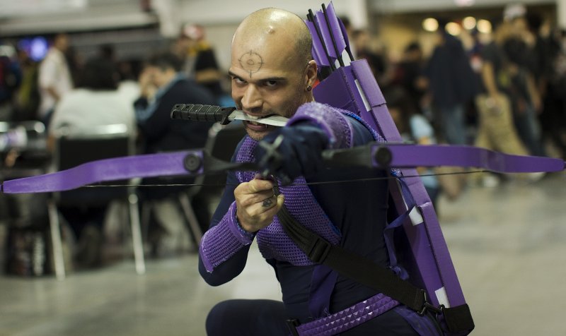 Dark Avengers Hawkeye (New York Comic Con 2011)