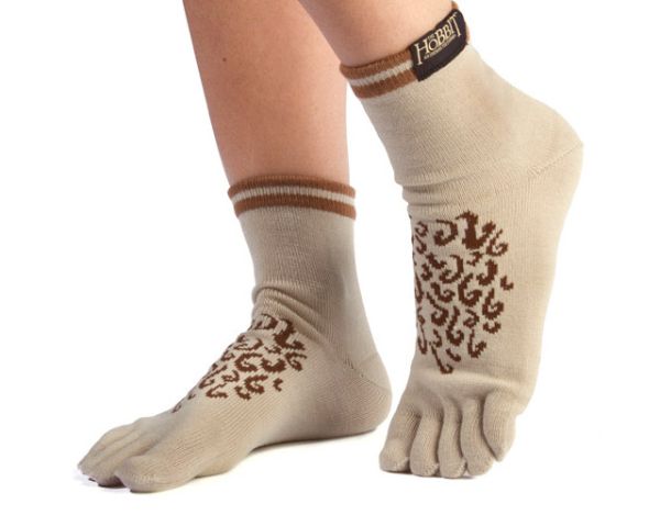 hobbit feet toe socks