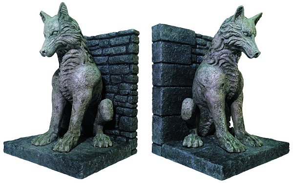 direwolf-bookends