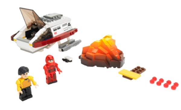 Spock's Volcano Mission Building Set