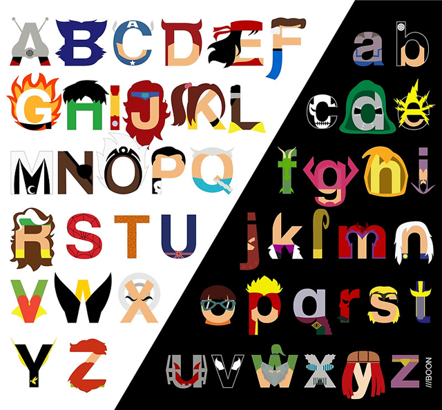 marvel-alphabet