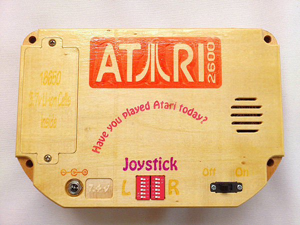 Wooden Atari 3