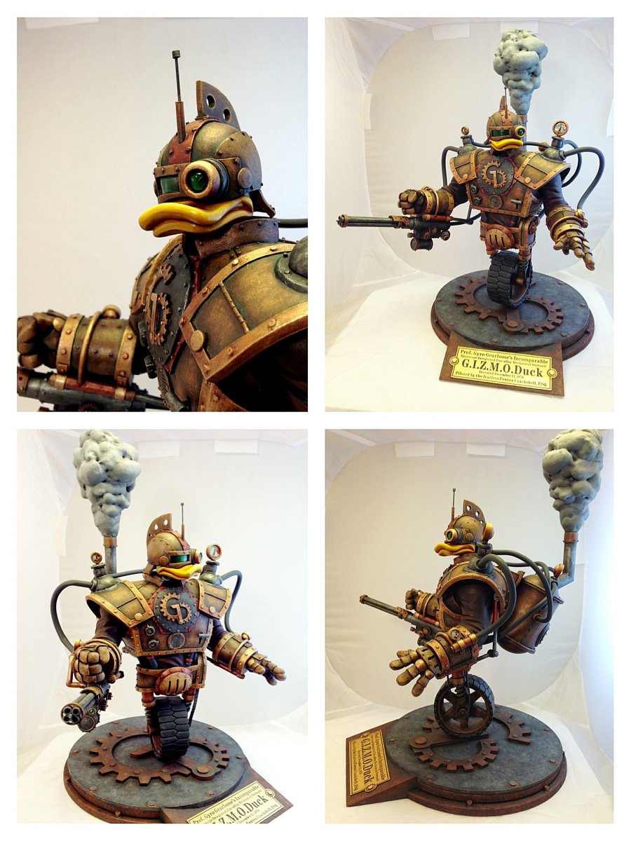 Steampunk GizmoDuck - Click Picture to Enlarge