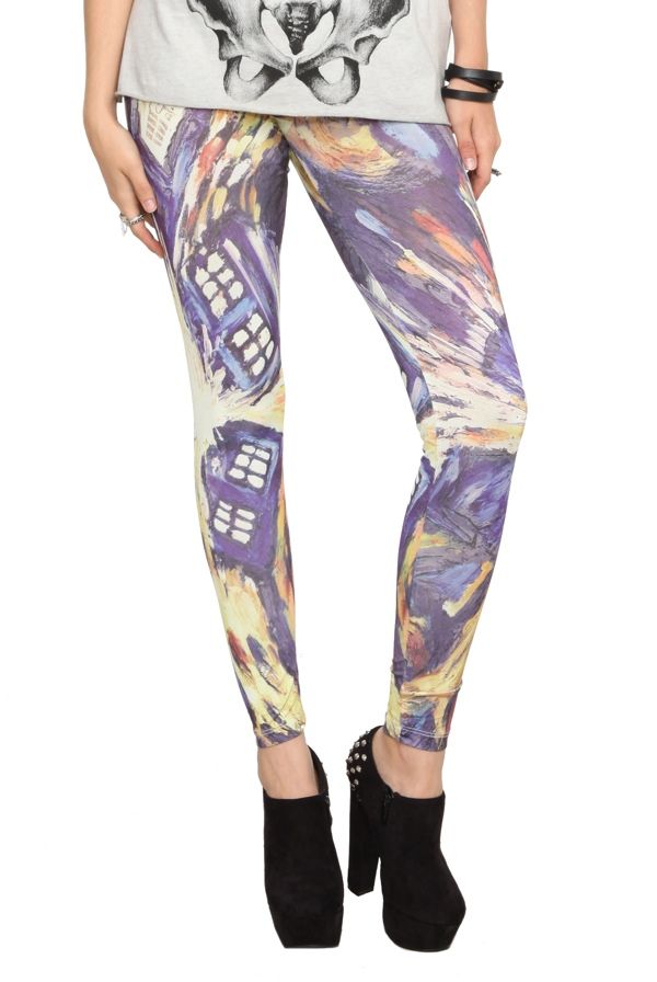 TARDIS leggings