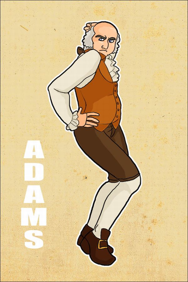 Adams pin-up