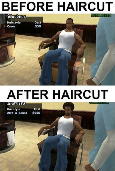 haircut