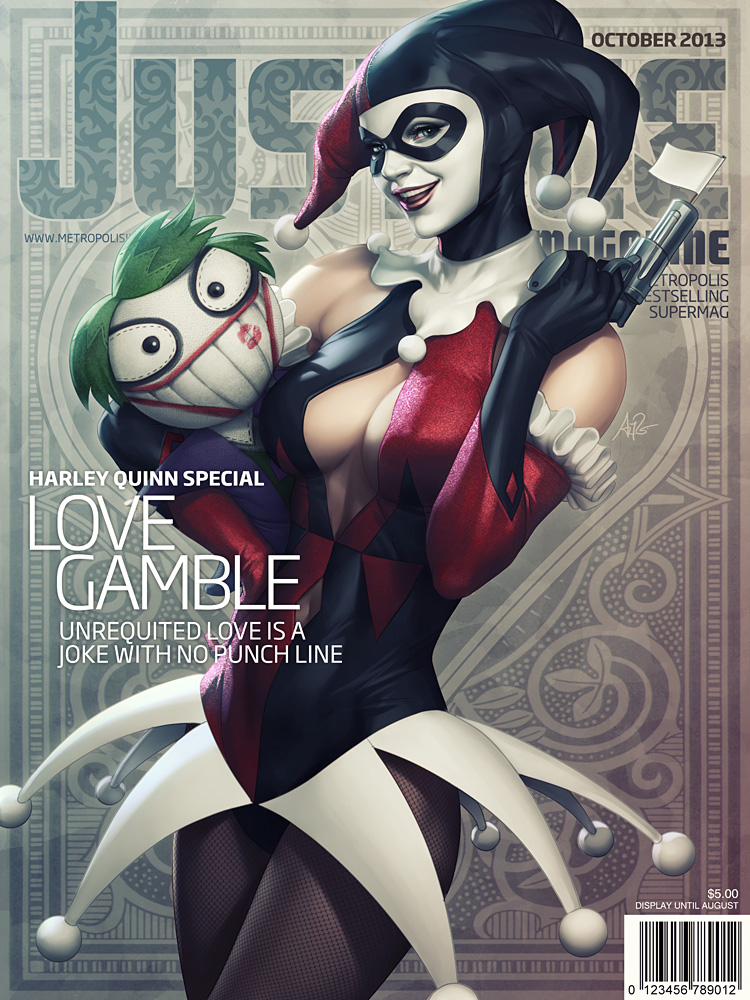 justice_mag___harley_quinn_by_artgerm-d6i2p16