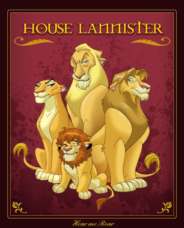 House Lannister_Lion King