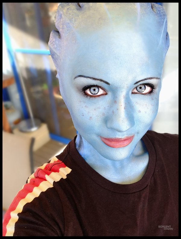 mass effect Liara cosplay