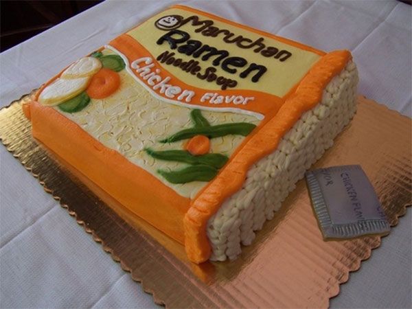 ramen noodle cake