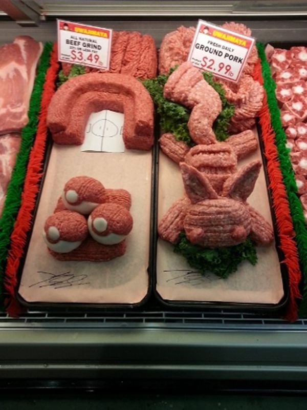 pokemon meat