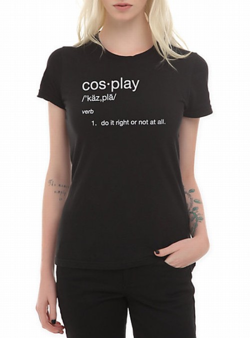 cosplay shirt_hot topic