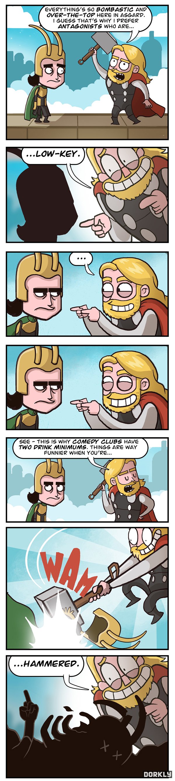 mighty thor odin pun