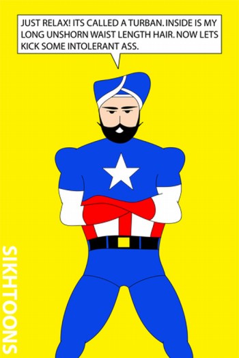 sikhcaptainamericaposter