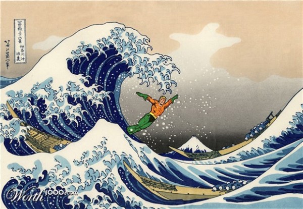 The Great Wave of Aquaman - Puzopia