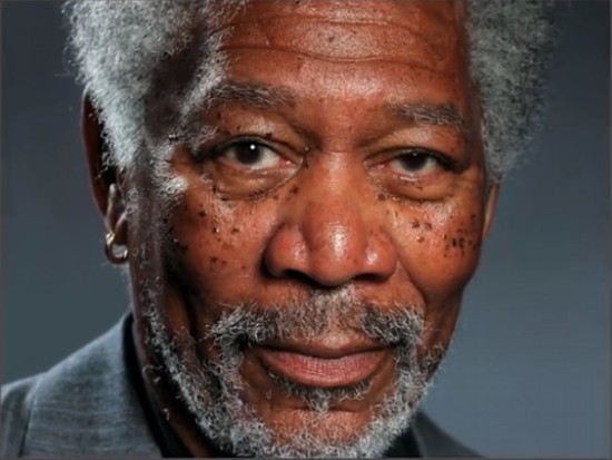 morgan freeman fingerpainting