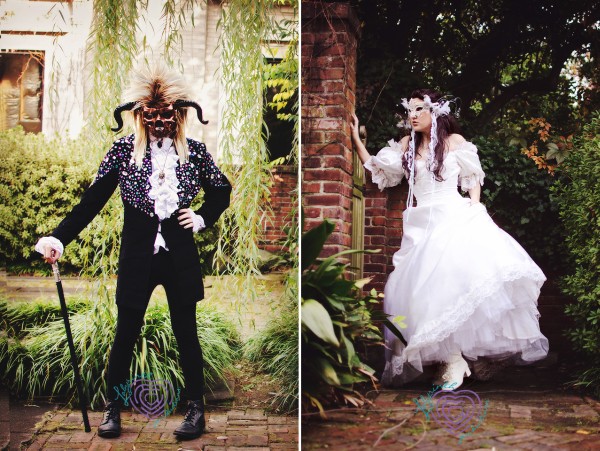 labyrinth wedding shoot 2