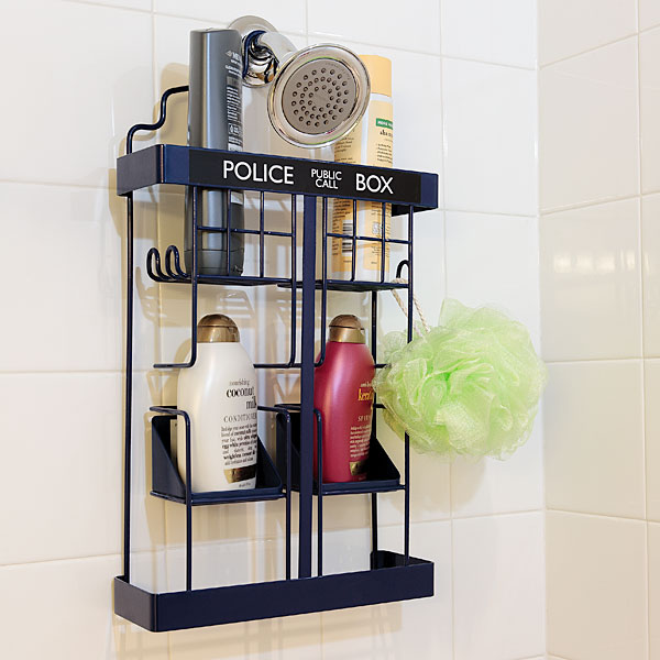 tardis-shower-rack