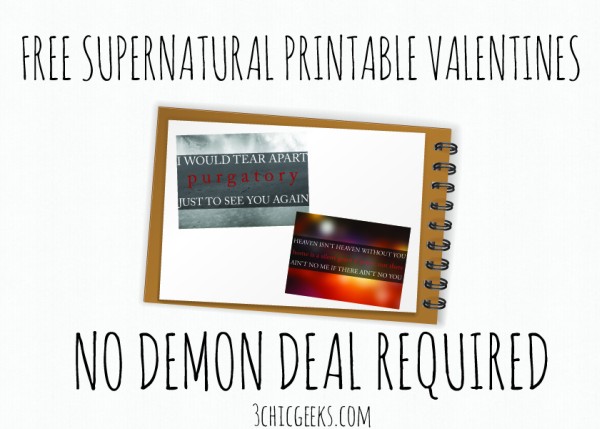 Supernatural valentines