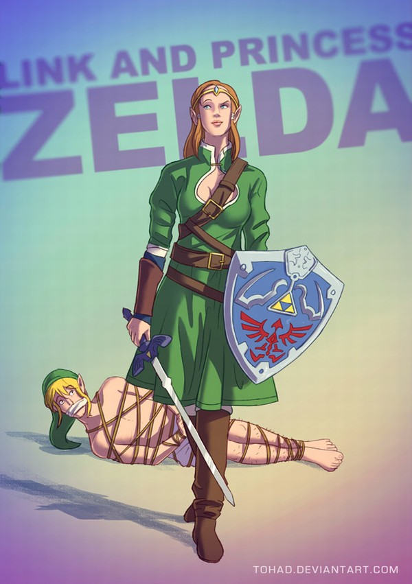 link and zelda