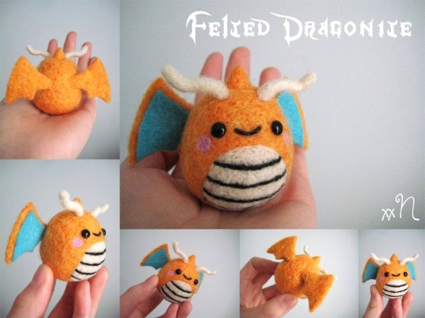 felted-dragonite