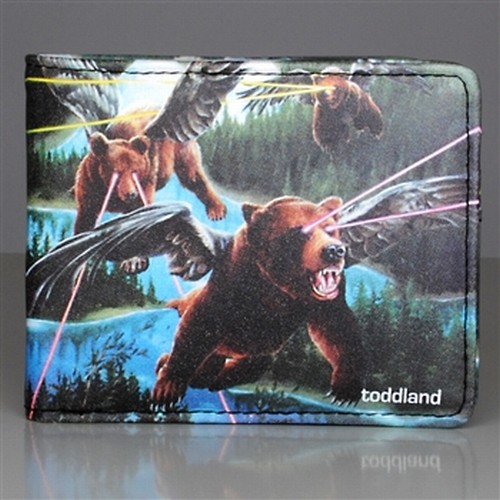 laser bears wallet 2