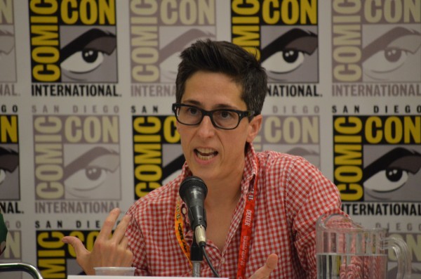 Alison Bechdel at San Diego Comic-Con in 2012.