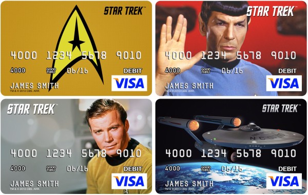 CARD.COM STAR TREK PREPAID VISAS