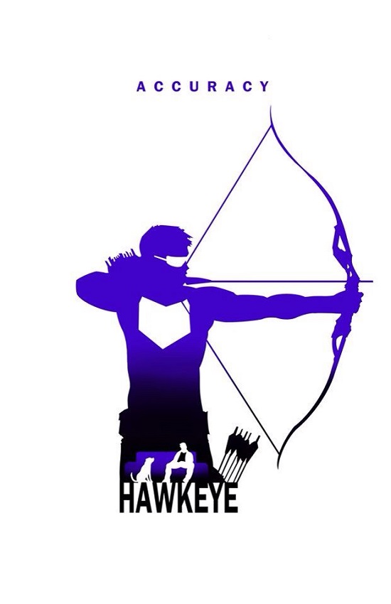 hawkeye silhouette