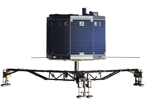 "Philae lander (transparent bg)" by ESA/ATG medialab - https://www.flickr.com/photos/europeanspaceagency/10796307373/. Licensed under CC BY-SA 2.0 via Wikimedia Commons - https://commons.wikimedia.org/wiki/File:Philae_lander_(transparent_bg).png#/media/File:Philae_lander_(transparent_bg).png