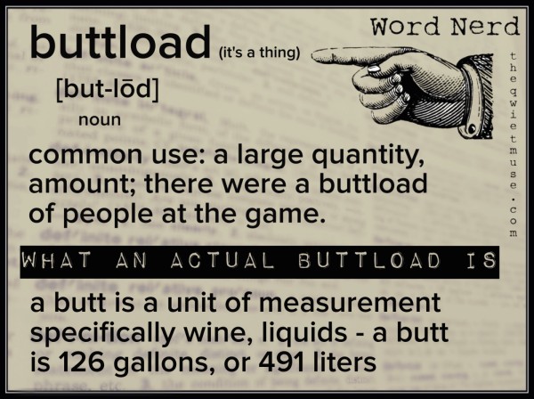 buttload measurement