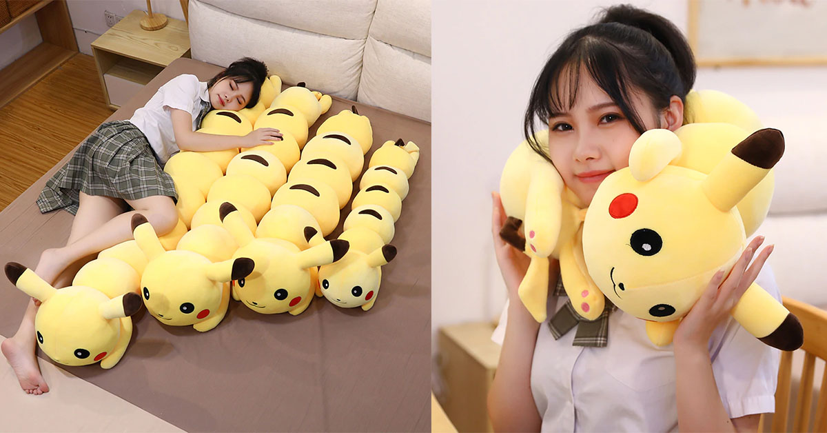 Pikachu Body Pillow