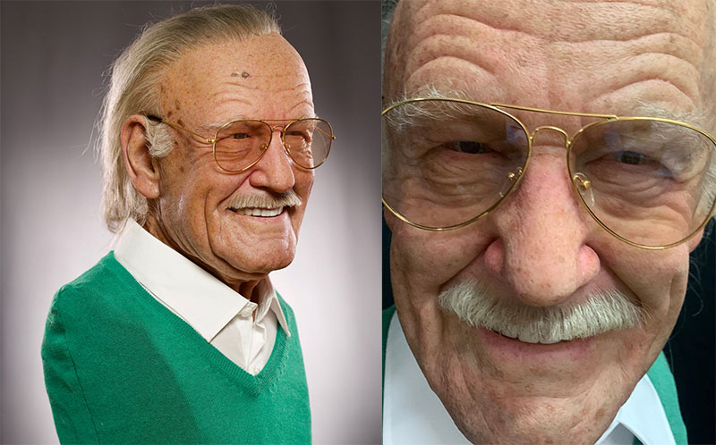 Stan Lee Silicone Bust