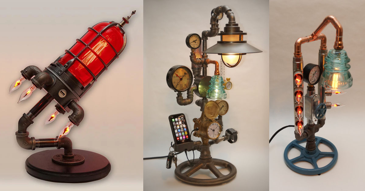 Steampunk Lamps