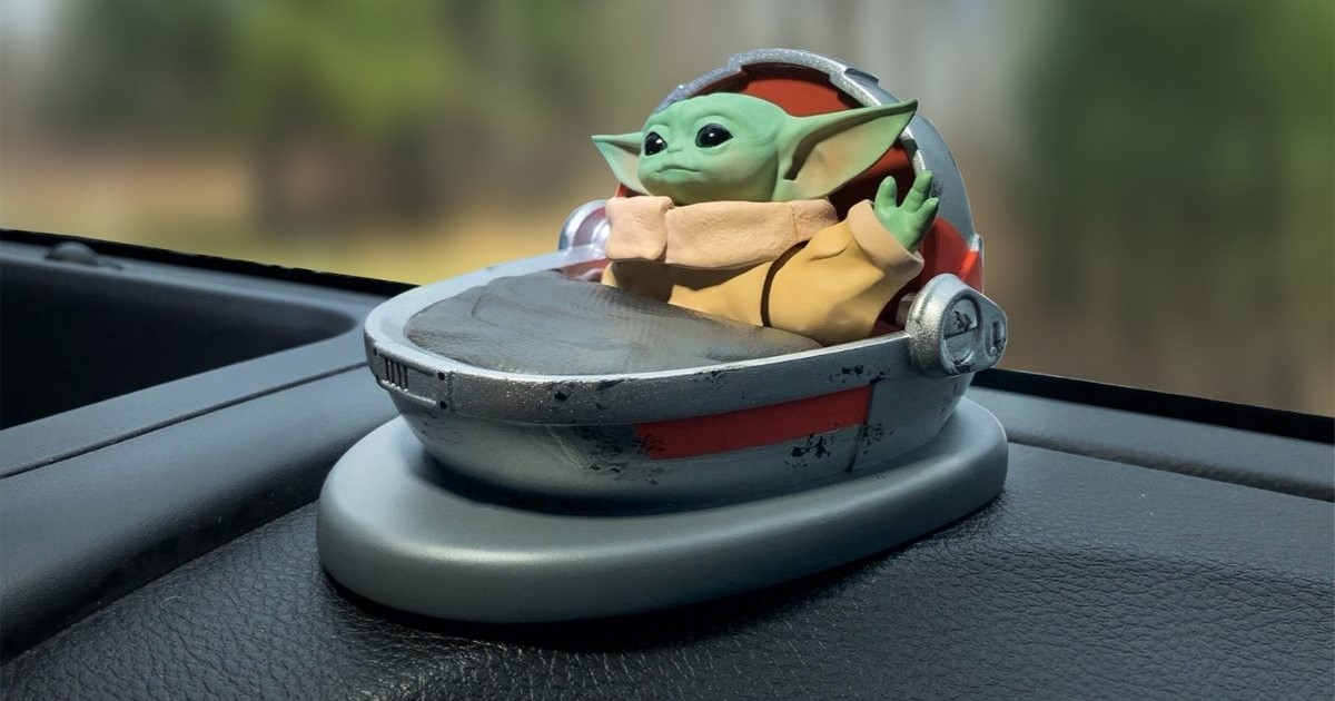 Baby Yoda Dashboard Waver