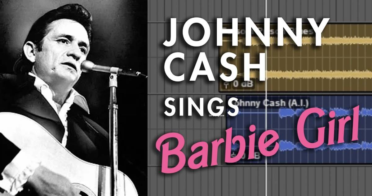 Johnny Cash Barbie Girl