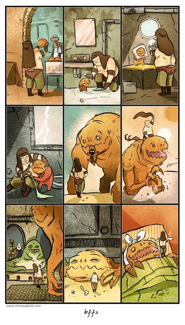 Star Wars Rancor Comic