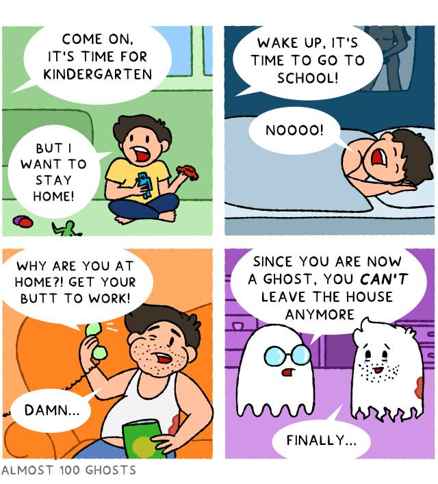 The Lazy Ghost