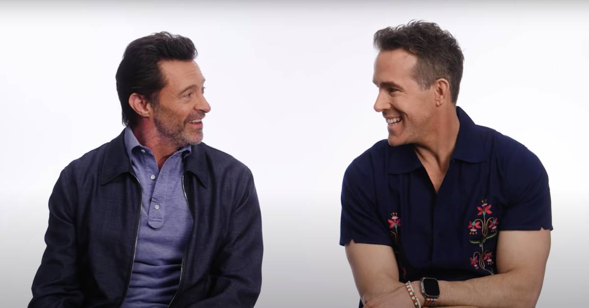 Ryan Reynolds and Hugh Jackman