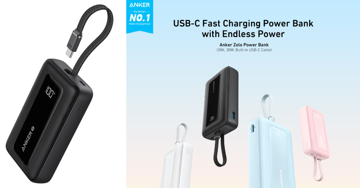 Anker Zolo 20,000mAh Power Bank Deal