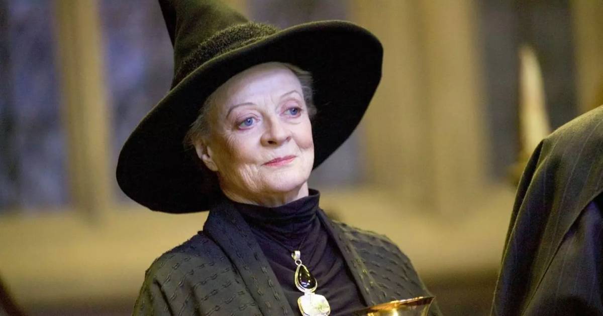 Maggie Smith as Professor Minerva McGonagall