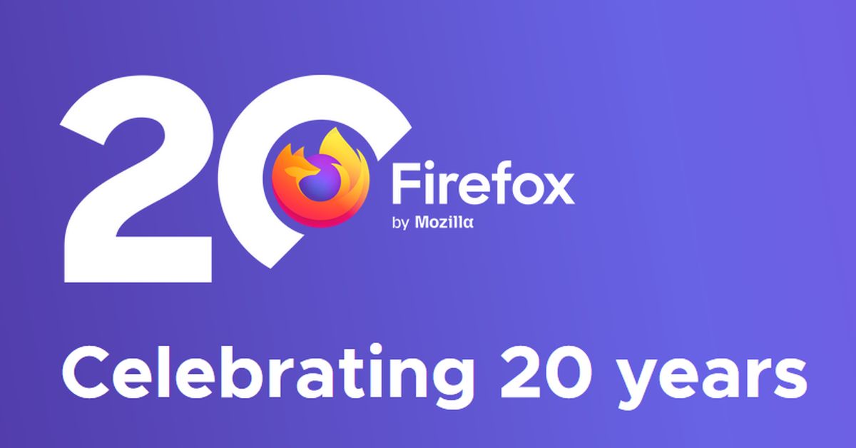 Celebrating 20 years of Firefox