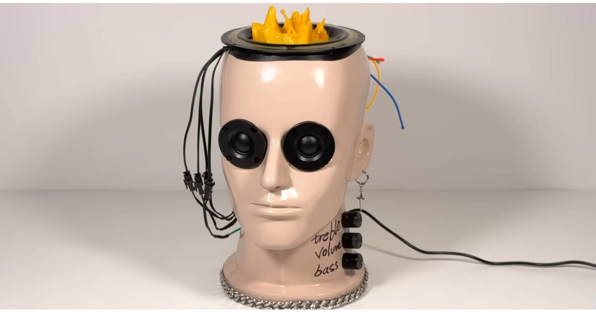 Mannequin Head Speaker