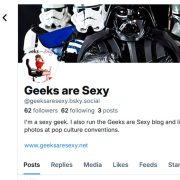 Geeks are Sexy on Bluesky