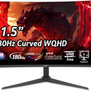 Acer Nitro 31.5" WQHD 2560 x 1440 1500R Curved PC Gaming Monitor