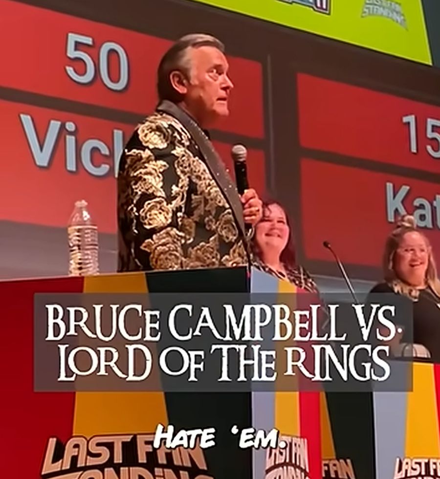 Bruce Campbell hates The Lord of the Rings