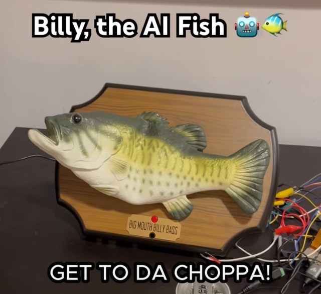 Big Mouth Billy Bass with AI