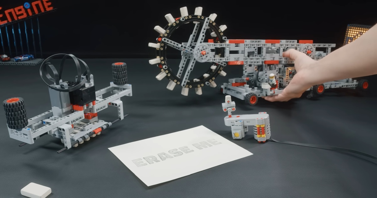 Lego Eraser Machines